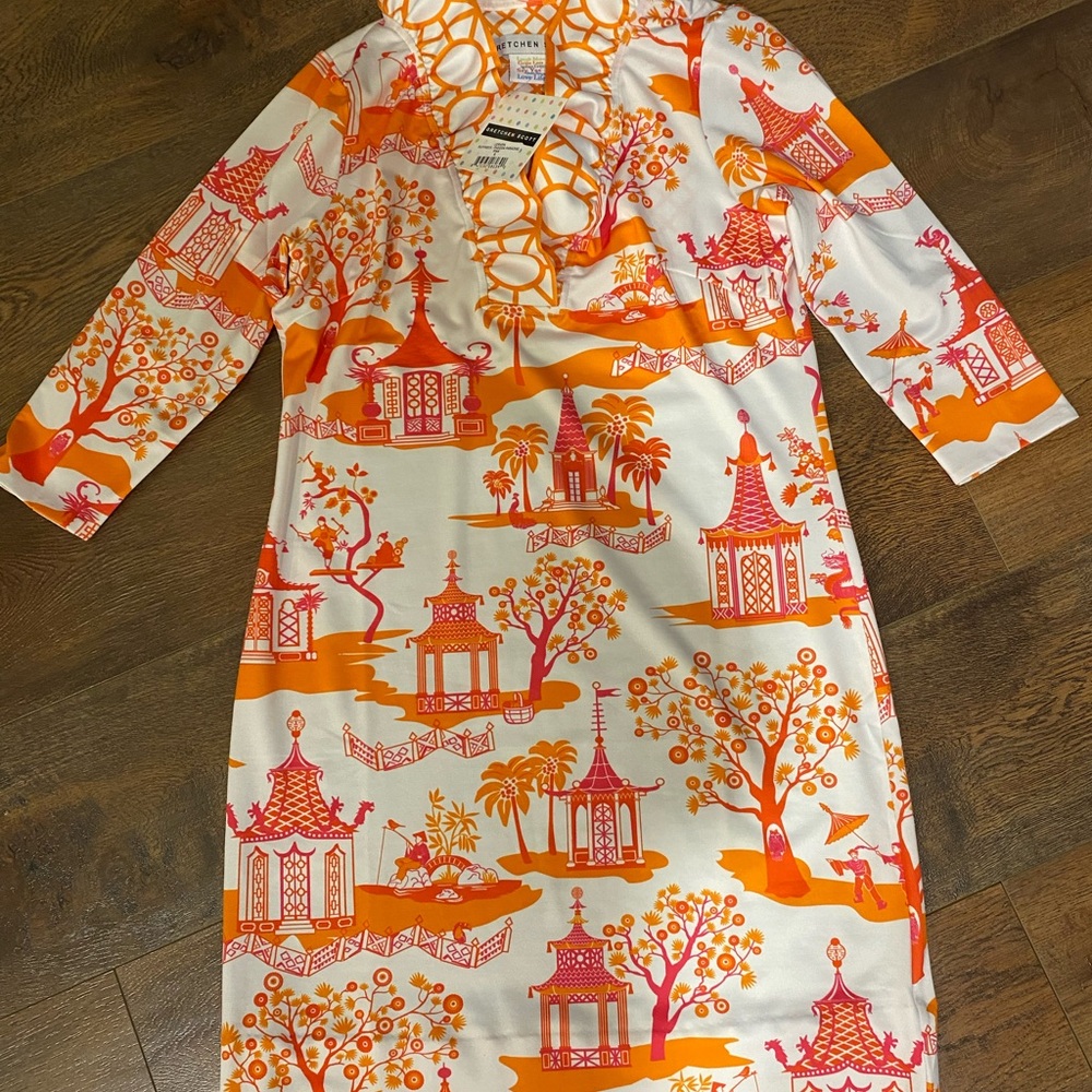 Gorgeous NWT Gretchen Scott Dress, Size Small